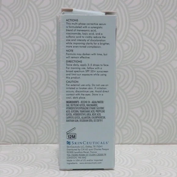 SKINCEUTICALS💥DISCOLORATION DEFENSE MULTI-PHASE SERUM 1 OZ💥 - Picture 7 of 11